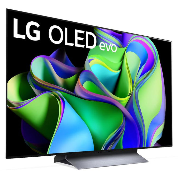 LG OLED48C3PUA | Smart TV 48" OLED evo 4K - C3 Series - HDR - Processor IA a9 Gen6 4K - Black-SONXPLUS Lac St-Jean