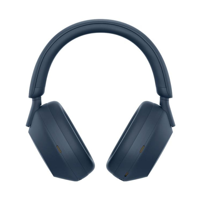 Sony WH-1000XM5/L | Écouteurs sans fil circum-auriculaires - Réduction de bruit - 8 Microphones - Bleu-SONXPLUS Lac St-Jean