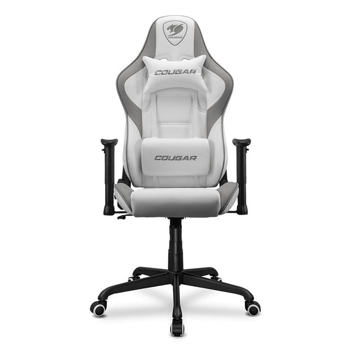 Cougar Armor Elite 300114 | Chaise de jeu - Ergonomique et réglable - Cuir PVC - Blanche-SONXPLUS Lac St-Jean