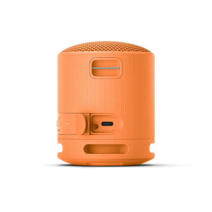 Sony SRS-XB100 | Haut-parleur portatif - Sans fil - Bluetooth - IP67 - Orange-SONXPLUS Lac St-Jean