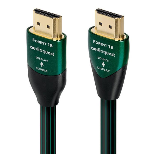 Audioquest Forest | Active HDMI cable - Transfer up to 8K Ultra HD - HDR - eARC - 18 Gbps - 12.5 Mètres-SONXPLUS Lac St-Jean