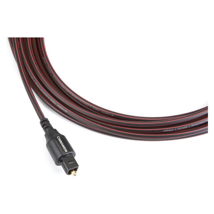 Audioquest Cinnamon | Toslink Optical Cable - High Purity Low Dispersion Fiber - 1.5 Meters-SONXPLUS Lac St-Jean