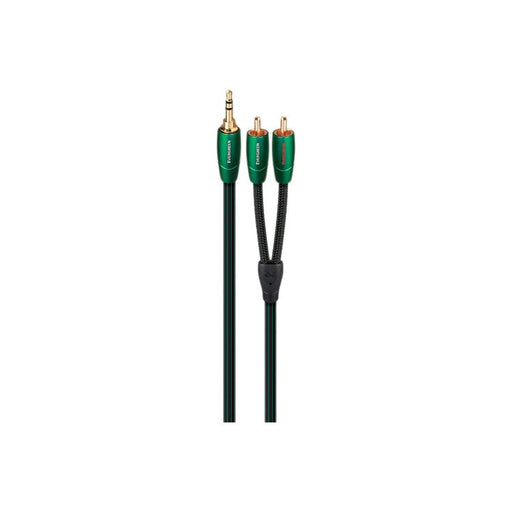 Audioquest Evergreen | Câble 3,5mm à RCA - Fiche RCA plaqués Or - 1 Mètre-SONXPLUS Lac St-Jean