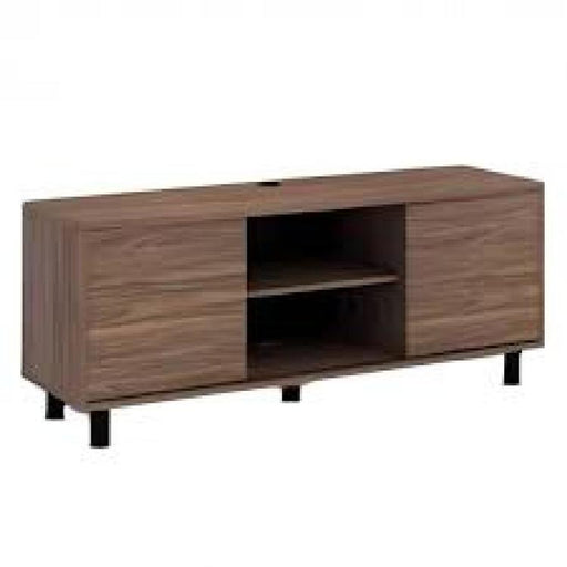 Sonora S20V55MB | Television Stand - 55" wide - 2 Cabinets - Medium Brown-SONXPLUS Lac St-Jean