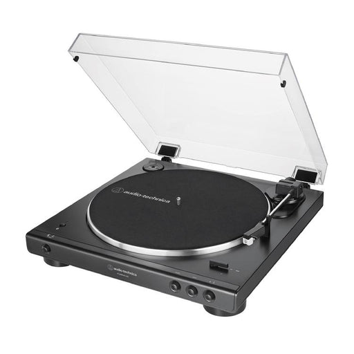 Audio-Technica AT-LP60XBT-USB-BK | Stereo Turntable - Fully Automatic - Belt Drive - USB - Bluetooth - Black-SONXPLUS Lac St-Jean