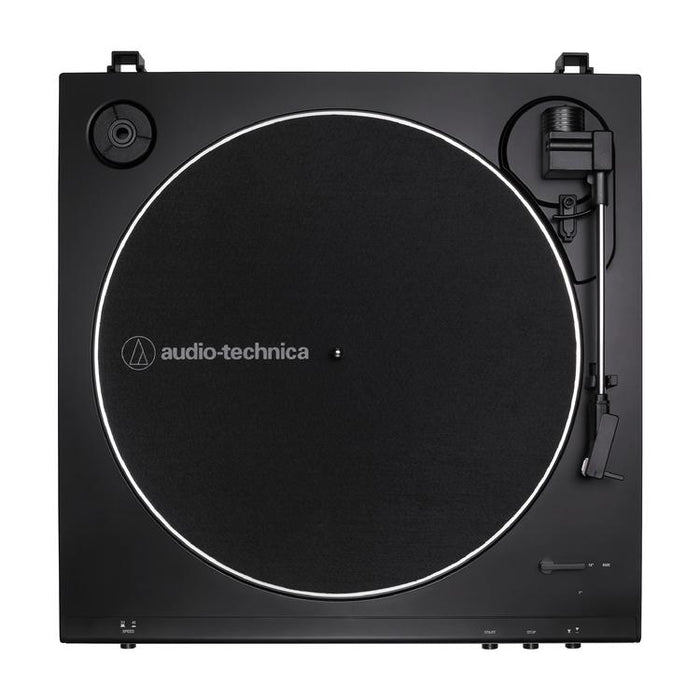 Audio-Technica AT-LP60XBT-USB-BK | Stereo Turntable - Fully Automatic - Belt Drive - USB - Bluetooth - Black-SONXPLUS Lac St-Jean