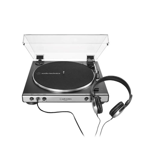 Audio-Technica AT-LP60XHP-GM | Table tournante - Stéréo - Avec casque - Métal Gun-SONXPLUS Lac St-Jean