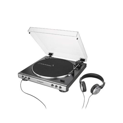 Audio-Technica AT-LP60XHP-GM | Turntable - Stereo - With Headphones - Metal Gun-SONXPLUS Lac St-Jean