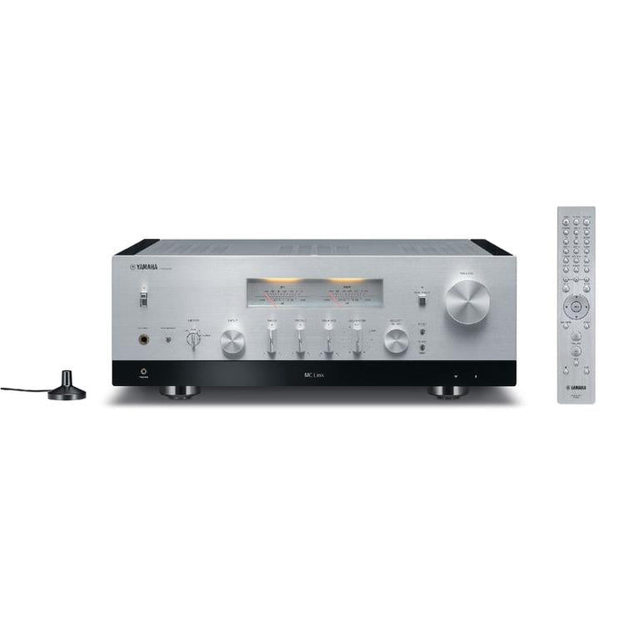 Yamaha RN2000A | Hi-Fi Stereo Network Receiver with MusicCast - 120 W + 120 W - Airplay - Silver-SONXPLUS Lac St-Jean