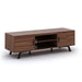 Sonora S40V65MB | TV Stand - 2 Cabinets - 65" wide - Medium Brown-SONXPLUS Lac St-Jean