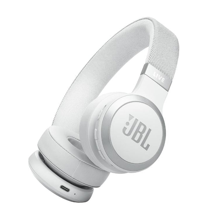 JBL Live 670NC | Écouteurs circum-auriculaires - Sans fil - Bluetooth - Blanc-Sonxplus Lac St-Jean, Alma, St-Félicien