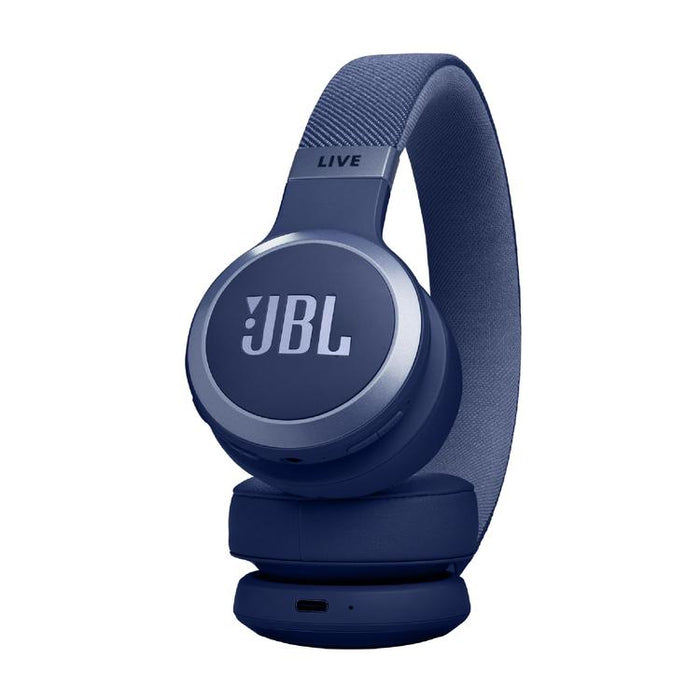 JBL Live 670NC | Écouteurs circum-auriculaires - Sans fil - Bluetooth - Bleu-SONXPLUS Lac St-Jean