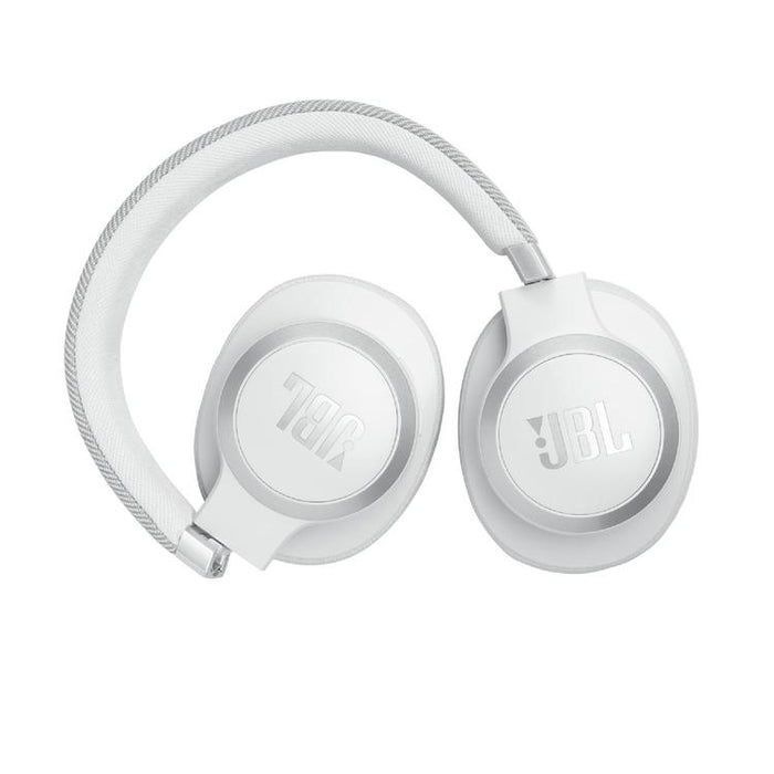 JBL Live 770NC | Around-Ear Headphones - Wireless - Bluetooth - White-SONXPLUS Lac St-Jean