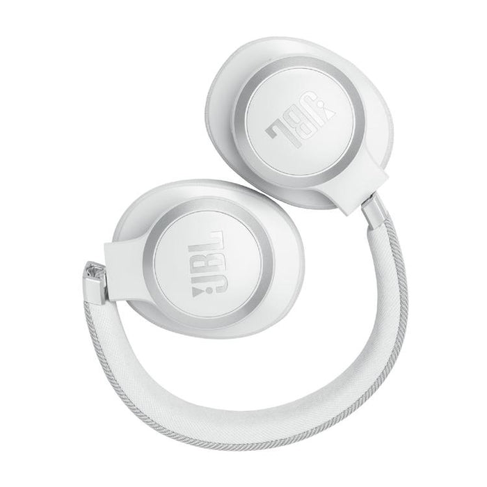 JBL Live 770NC | Around-Ear Headphones - Wireless - Bluetooth - White-SONXPLUS Lac St-Jean