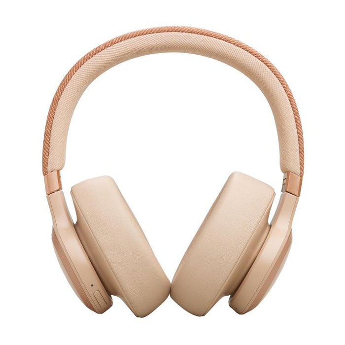 JBL Live 770NC | Écouteurs circum-auriculaires - Sans fil - Bluetooth - Sable-SONXPLUS Lac St-Jean