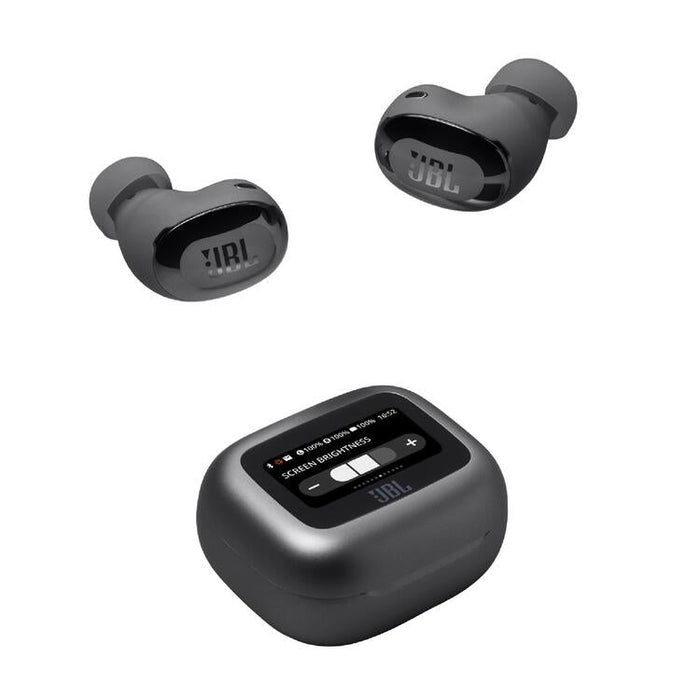 JBL Live Buds 3 | In-Ear Headphones - 1.45" LED Touch Screen - Bluetooth - Black-| Sonxplus Lac St-Jean