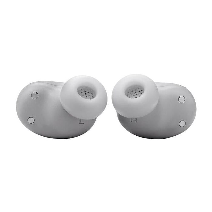 JBL Live Buds 3 | Écouteurs intra-auriculaires - Écran tactile LED 1,45" - Bluetooth - Argent-| Sonxplus Lac St-Jean