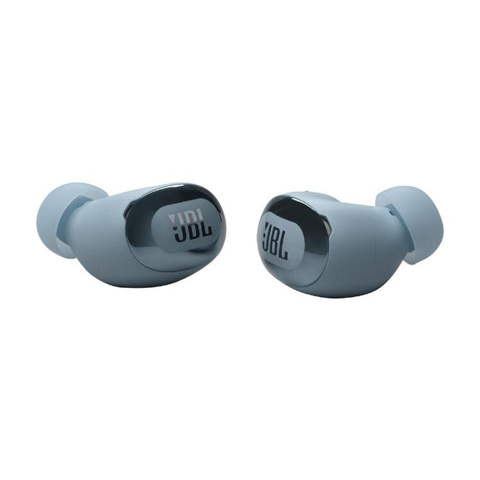 JBL Live Buds 3 | In-Ear Headphones - 1.45" LED Touch Screen - Bluetooth - Blue-SONXPLUS Lac St-Jean