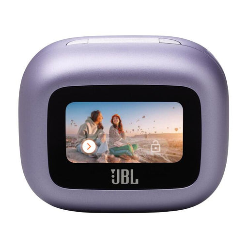 JBL Live Buds 3 | Écouteurs intra-auriculaires - Écran tactile LED 1,45" - Bluetooth - Mauve-SONXPLUS Lac St-Jean