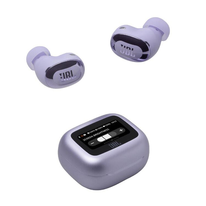 JBL Live Buds 3 | In-Ear Headphones - 1.45" LED Touch Screen - Bluetooth - Mauve-| Sonxplus Lac St-Jean