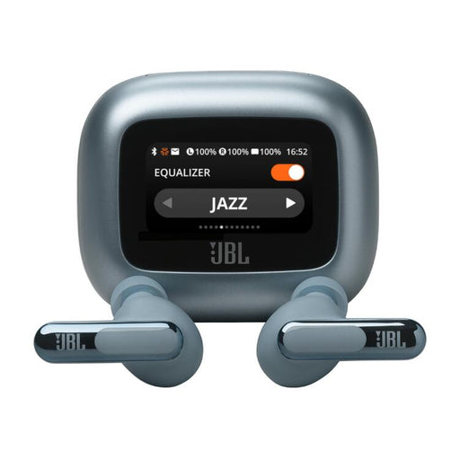 JBL Live Beam 3 | In-ear headphones - 1.45" LED touch screen - Blue-SONXPLUS Lac St-Jean