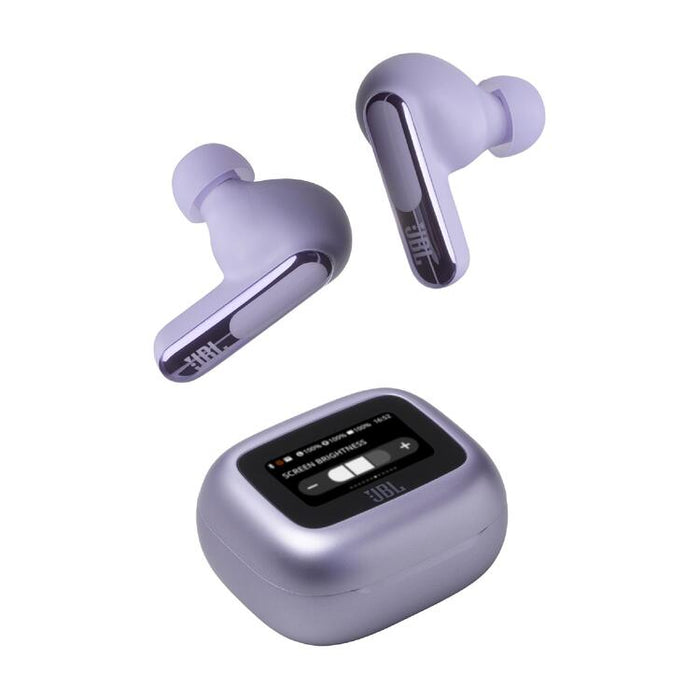 JBL Live Beam 3 | In-ear headphones - 1.45" LED touch screen - Mauve-SONXPLUS Lac St-Jean