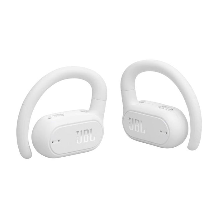 JBL Soundgear Sense | Écouteurs sportifs à conduction - Bluetooth - Blanc-SONXPLUS Lac St-Jean