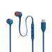 JBL Tune 310C | In-Ear Headphones - Wired - USB-C - 3 Button Remote Control - Bleu-Sonxplus Lac St-Jean, Alma, St-Félicien