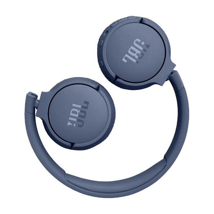 JBL Tune 670NC | Wireless circumaural headphones - Bluetooth - Active Noise Cancellation - Fast Pair - Blue-SONXPLUS Lac St-Jean