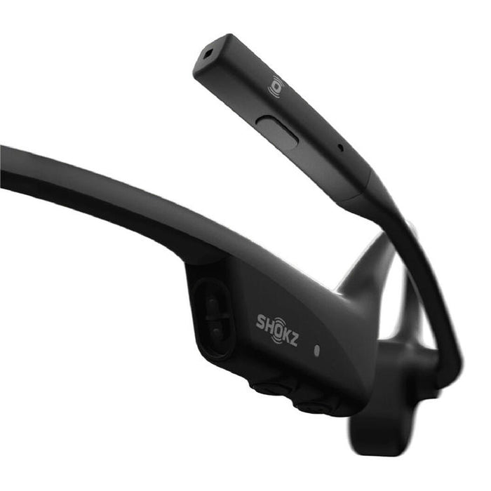 SHOKZ OpenComm2 USB-A | Bone conduction headphones - Bluetooth - USB-A adapter - Microphone - Black-SONXPLUS Lac St-Jean