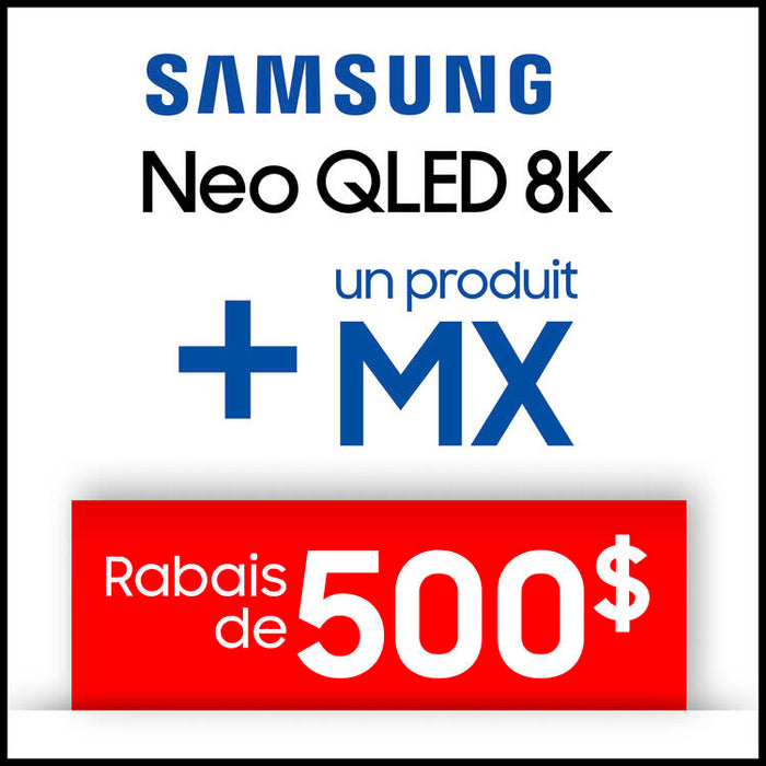 Samsung QN85QN900DFXZC | 85" TV - 120Hz - Neo QLED 8K - QN900D-SONXPLUS Series Lac St-Jean