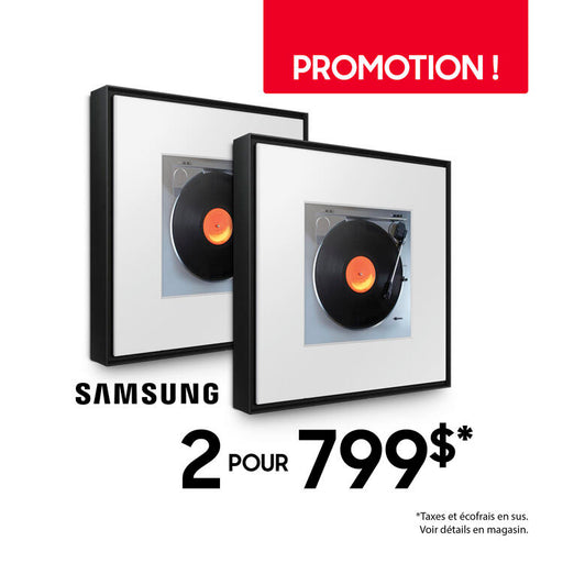 Samsung HW-LS60D | Music Frame Speaker - Wireless - Customizable - Black-SONXPLUS Lac St-Jean