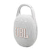 JBL Clip 5 | Portable carabiner speaker - Bluetooth - IP67 - White-SONXPLUS Lac St-Jean