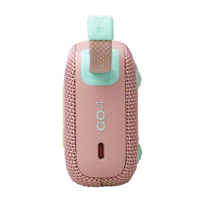 JBL GO 4 | Mini haut-parleur portable - Bluetooth - IP67 - Rose-SONXPLUS Lac St-Jean