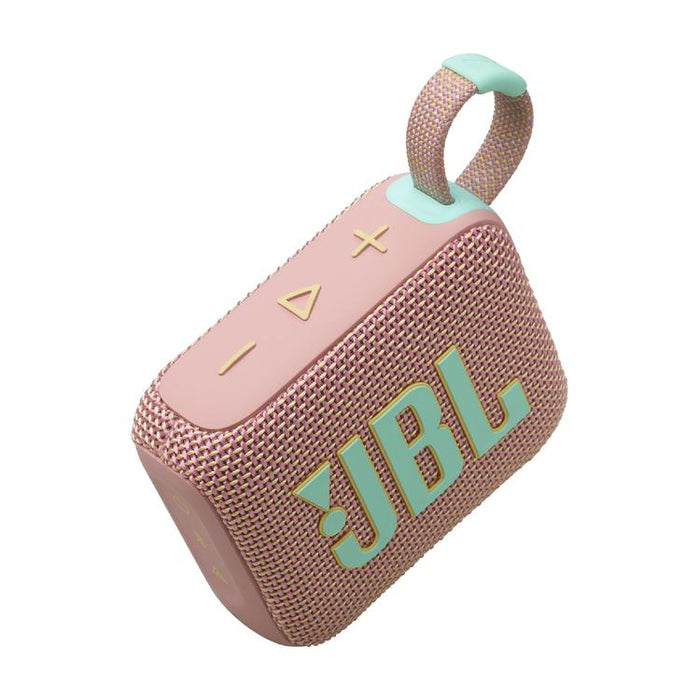 JBL GO 4 | Mini haut-parleur portable - Bluetooth - IP67 - Rose-SONXPLUS Lac St-Jean