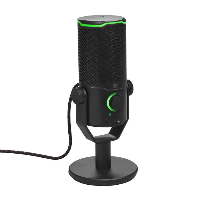 JBL Quantum Stream Studio | Microphone de studio - Entrée 3,5mm - Noir-SONXPLUS Lac St-Jean