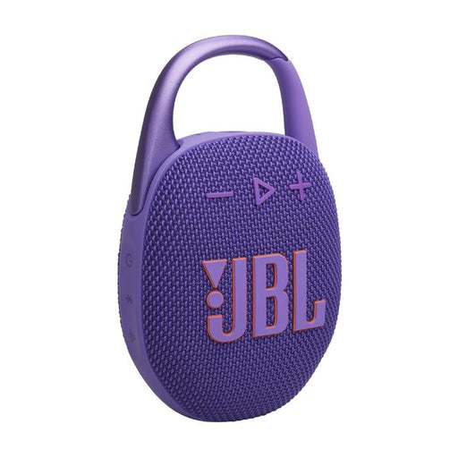 JBL Clip 5 | Haut-parleur à mousqueton portable - Bluetooth - IP67 - Mauve-Sonxplus Lac St-Jean, Alma, St-Félicien