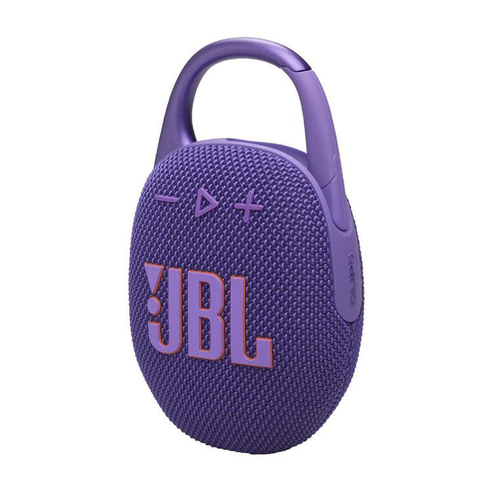 JBL Clip 5 | Portable carabiner speaker - Bluetooth - IP67 - Mauve-SONXPLUS Lac St-Jean