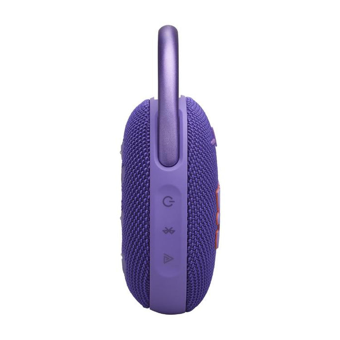 JBL Clip 5 | Haut-parleur à mousqueton portable - Bluetooth - IP67 - Mauve-SONXPLUS Lac St-Jean