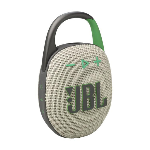 JBL Clip 5 | Haut-parleur à mousqueton portable - Bluetooth - IP67 - Sable-SONXPLUS Lac St-Jean