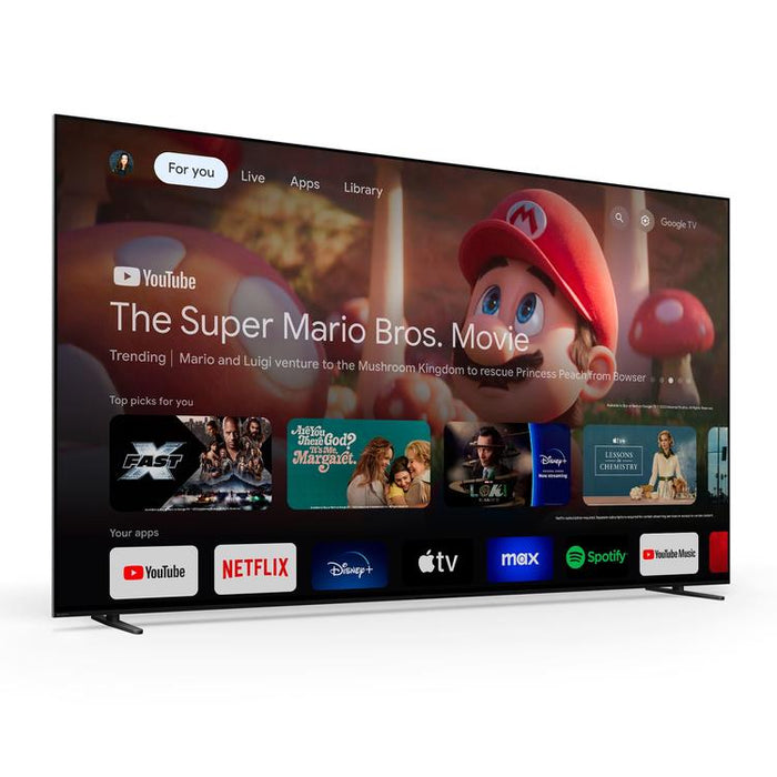 Sony BRAVIA8 K-55XR80 | 55" Television - OLED - 4K HDR - 120Hz - XR80 Series - Google TV-SONXPLUS Lac St-Jean