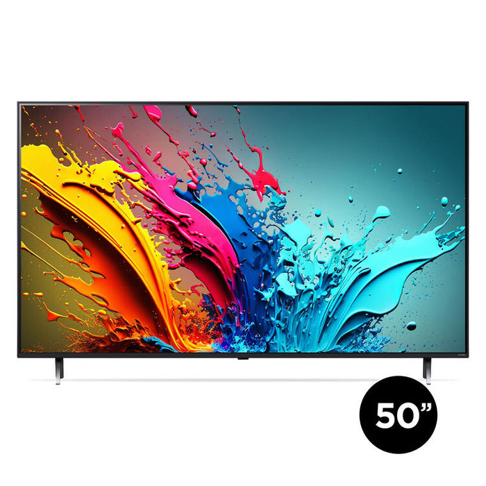 LG 50QNED85TUA | Téléviseur 50" QNED 4K - UHD 4K - Série QNED85T - 120Hz - Processeur IA a8 4K - Noir-SONXPLUS Lac St-Jean