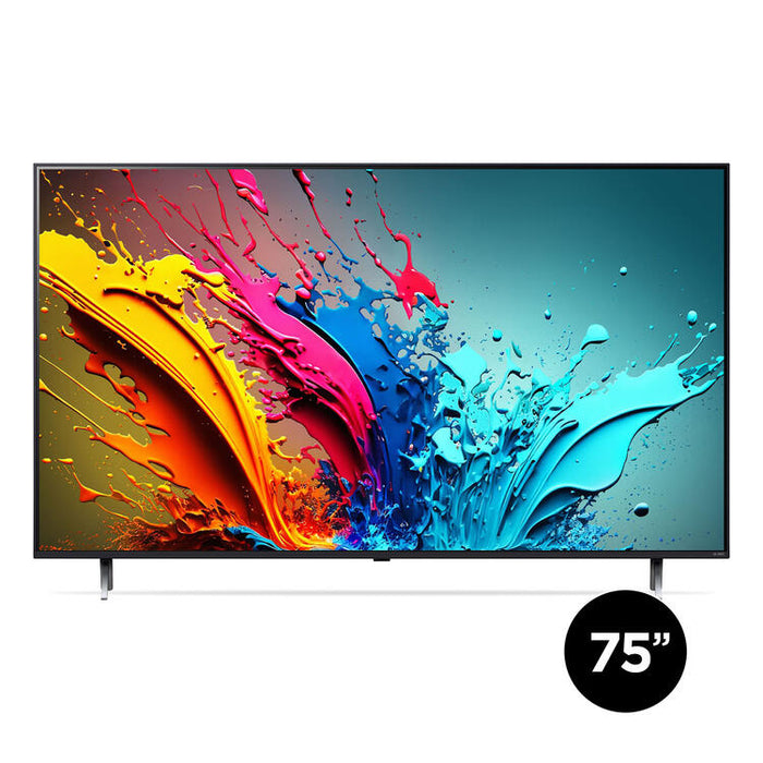 LG 75QNED85TUA | Téléviseur 75" QNED 4K - UHD 4K - Série QNED85T - 120Hz - Processeur IA a8 4K - Noir-SONXPLUS Lac St-Jean