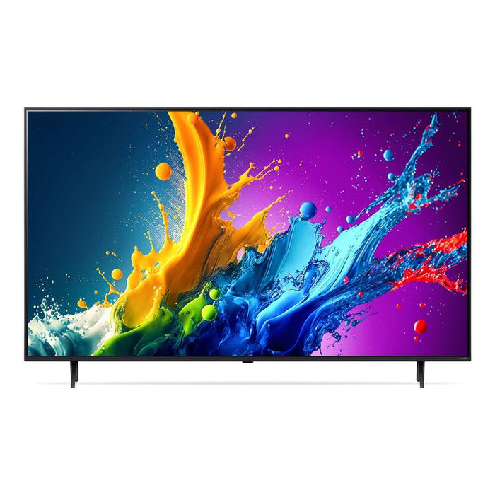 LG 65QNED80TUC | Téléviseur 65" QNED 4K - UHD 4K - Série QNED80 - 60Hz - Processeur IA a5 4K Gen7 - Noir-SONXPLUS Lac St-Jean