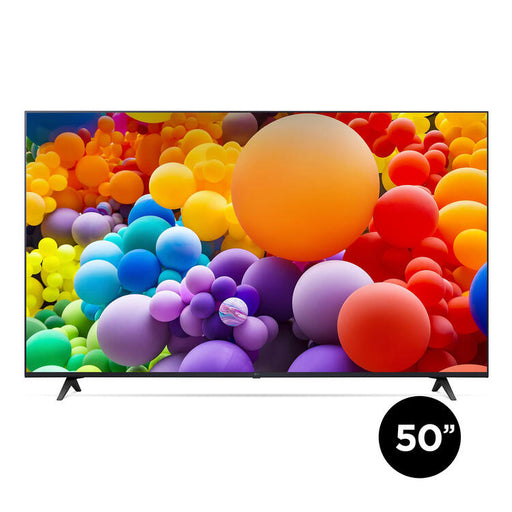 LG 50UT7570PUB | Téléviseur 50" - 4K Ultra HD - DEL - Série UT7570 - HDR - Smart WebOS - 60 Hz natif - Processeur IA a5 Gen7 4K - Noir-SONXPLUS Lac St-Jean