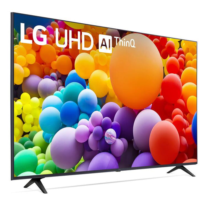 LG 55UT7570PUB | Téléviseur 55" - 4K Ultra HD - DEL - Série UT7570 - HDR - Smart WebOS - 60 Hz natif - Processeur IA a5 Gen7 4K - Noir-SONXPLUS Lac St-Jean