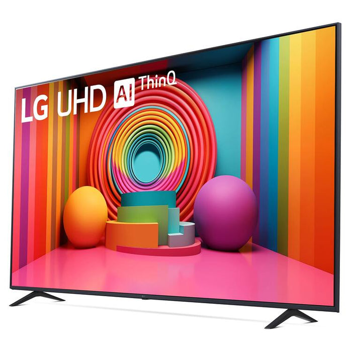 LG 75UT7590PUA | Téléviseur 75" - 4K Ultra HD - DEL - Série UT7590 - HDR - Smart WebOS - 60 Hz natif - Processeur IA a5 Gen7 4K - Noir-SONXPLUS Lac St-Jean