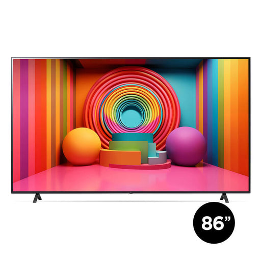 LG 86UT7590PUA | Téléviseur 86" - 4K Ultra HD - DEL - Série UT7590 - HDR - Smart WebOS - 60 Hz natif - Processeur IA a5 Gen7 4K - Noir-SONXPLUS Lac St-Jean