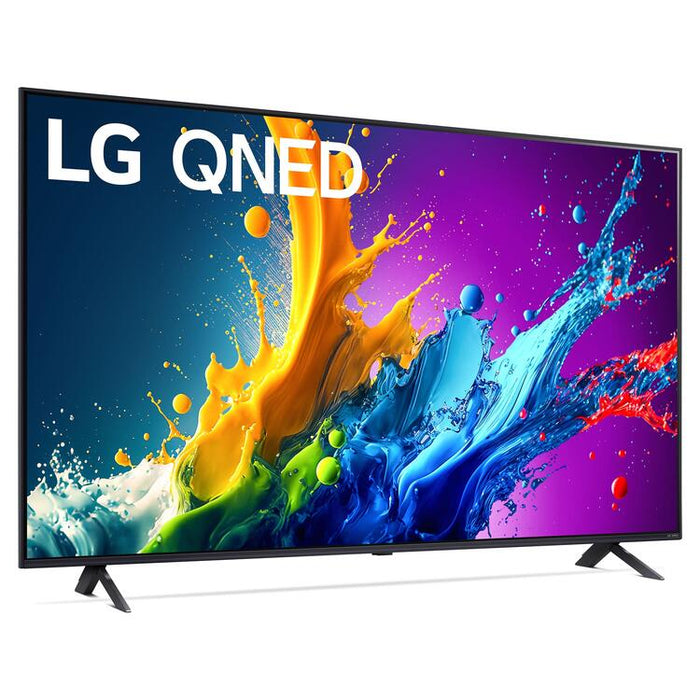 LG 43QNED80TUC | Téléviseur 43" QNED 4K - UHD 4K - Série QNED80 - 60Hz - Processeur IA a5 4K Gen7 - Noir-SONXPLUS Lac St-Jean