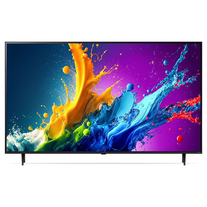 LG 43QNED80TUC | Téléviseur 43" QNED 4K - UHD 4K - Série QNED80 - 60Hz - Processeur IA a5 4K Gen7 - Noir-SONXPLUS Lac St-Jean